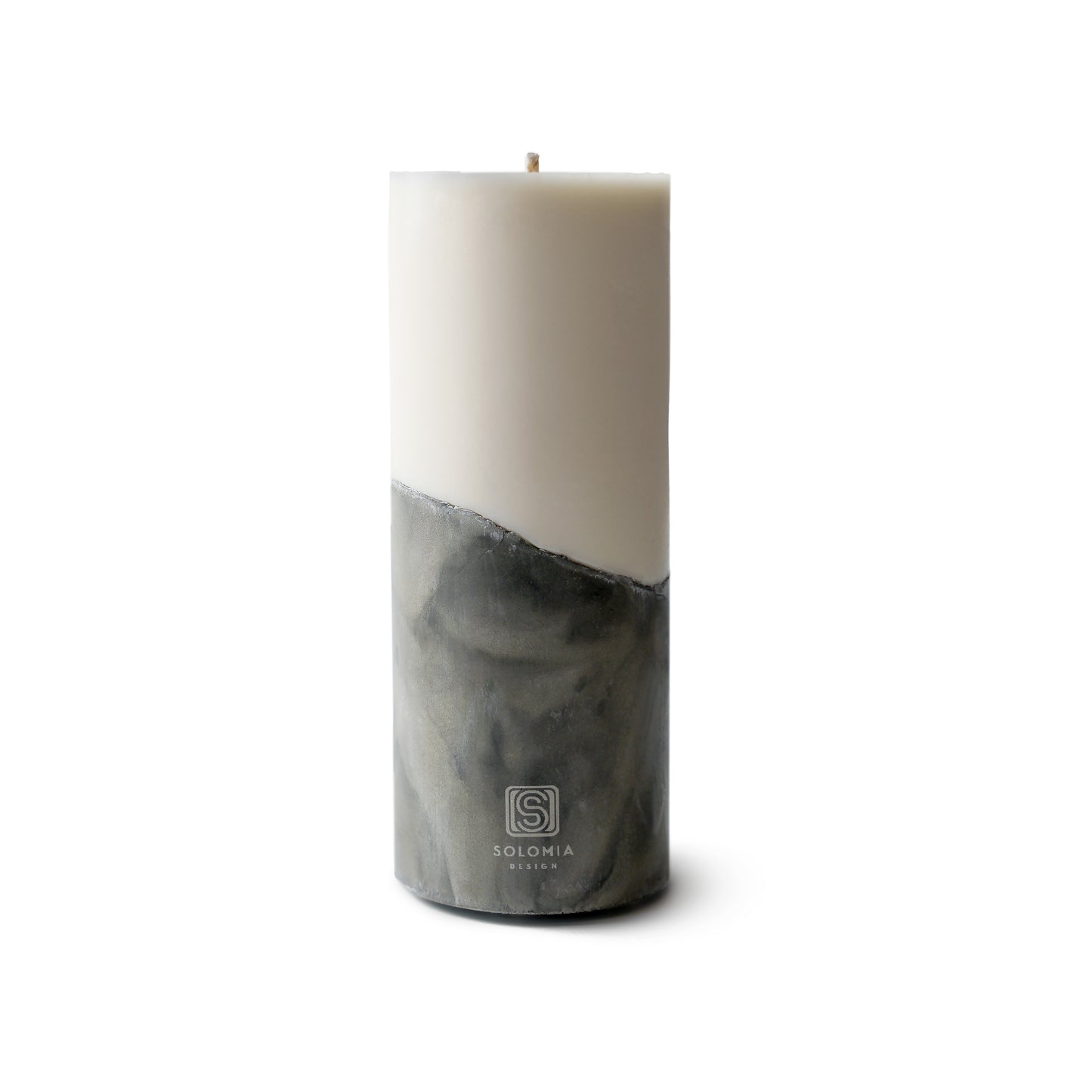 Concrete Black Designer Candle M
