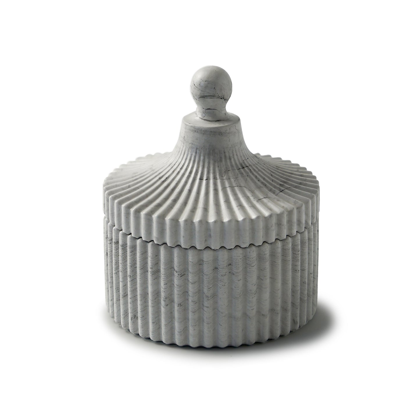 Vintage Grey Aroma Candles Gypsum