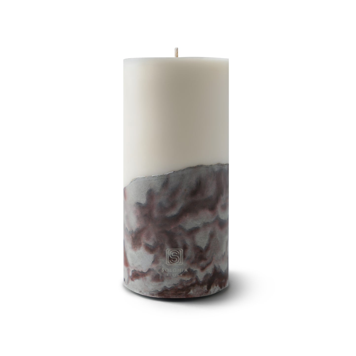 Concrete Brown Designer Candle L