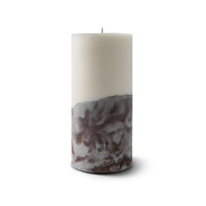 Concrete Brown Designer Candle L